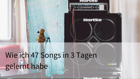schnell Songs lernen